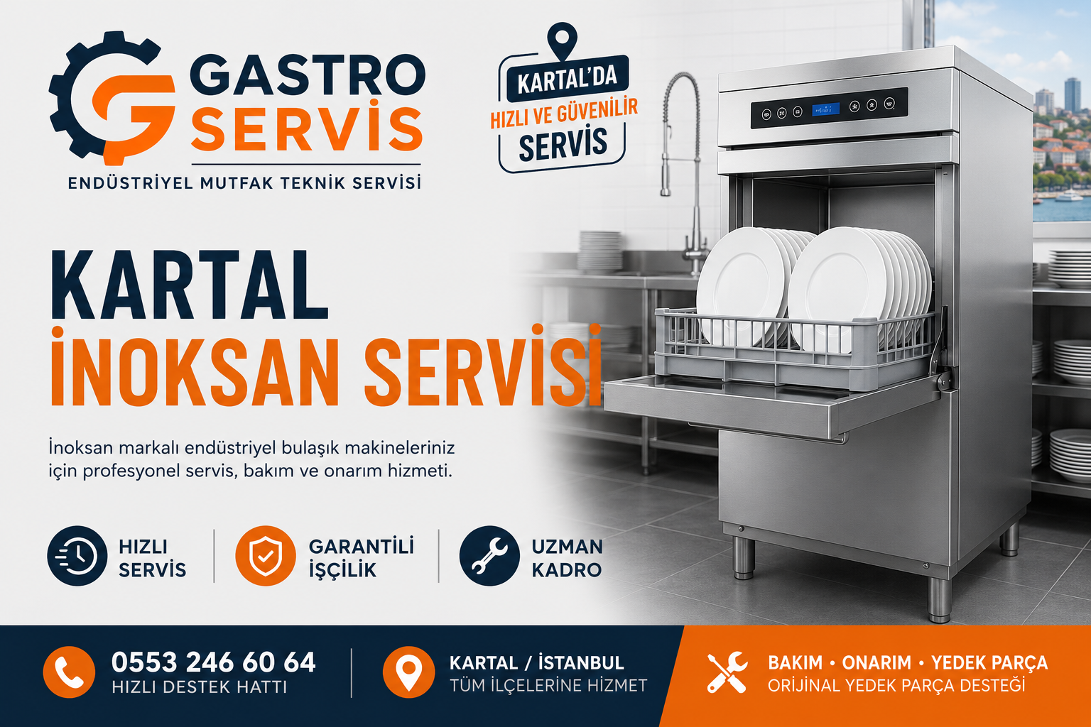Kartal İnoksan Servisi - 0553 246 60 64