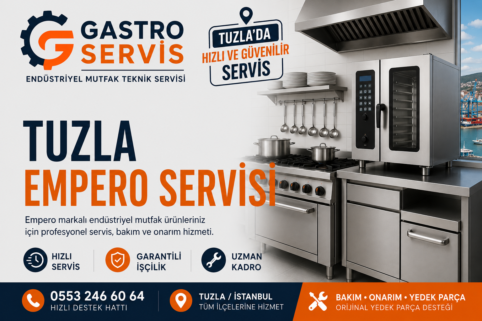 Tuzla Empero Servisi - 0553 246 60 64