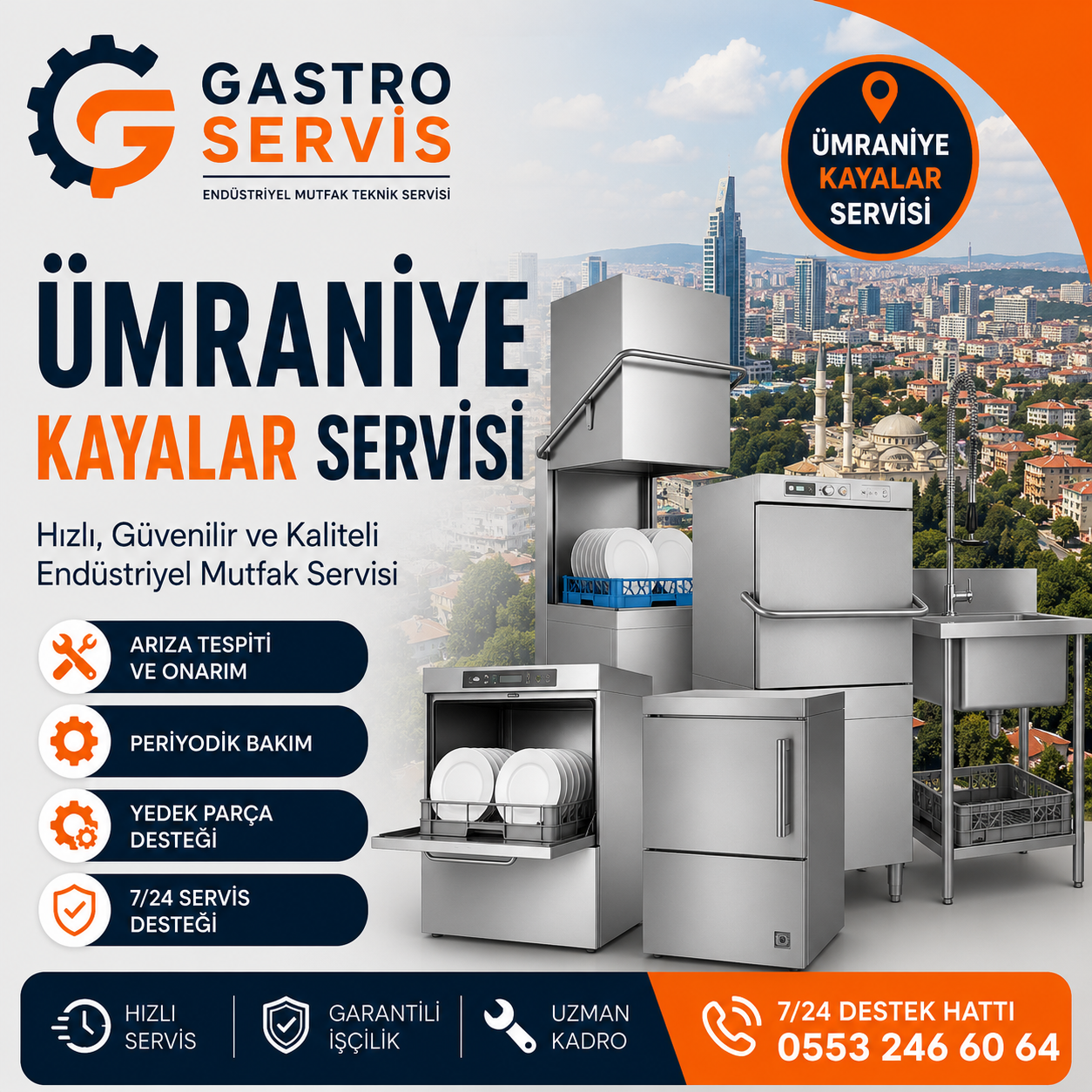 Ümraniye Kayalar Servisi - 0553 246 60 64