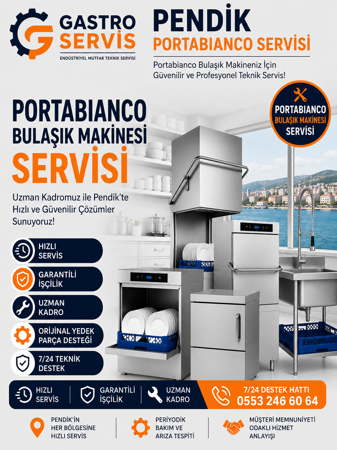 Pendik Portabianco Servisi - 0553 246 60 64