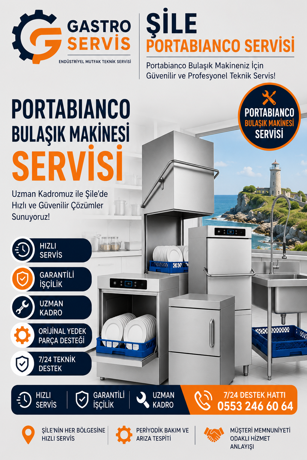 Şile Portabianco Servisi - 0553 246 60 64
