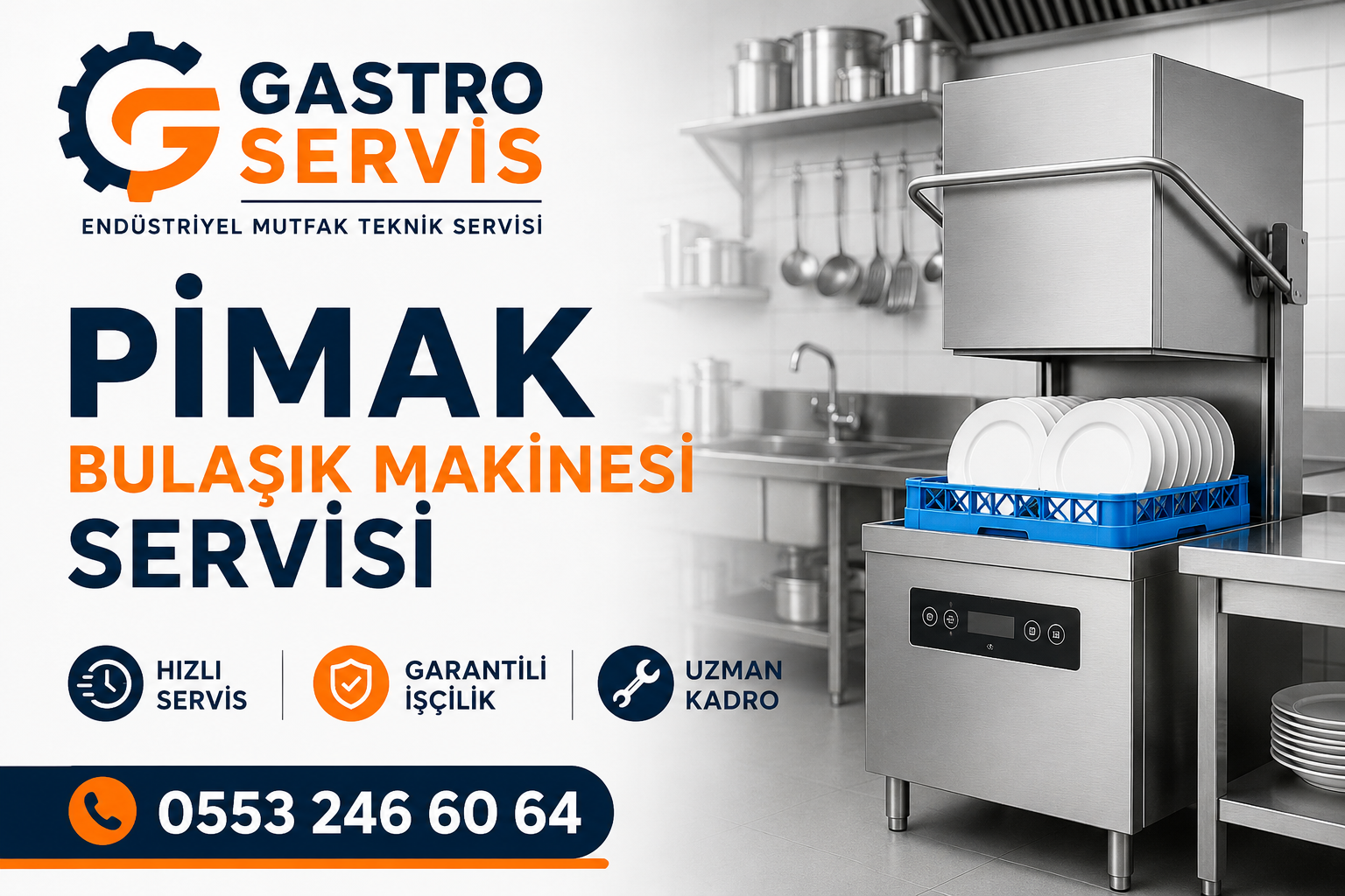 Pimak Bulaşık Makinesi Servisi - 0553 246 60 64