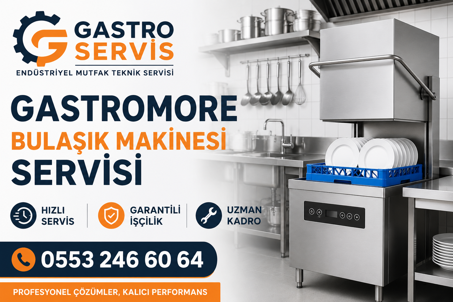 Gastromore Bulaşık Makinesi Servisi - 0553 246 60 64