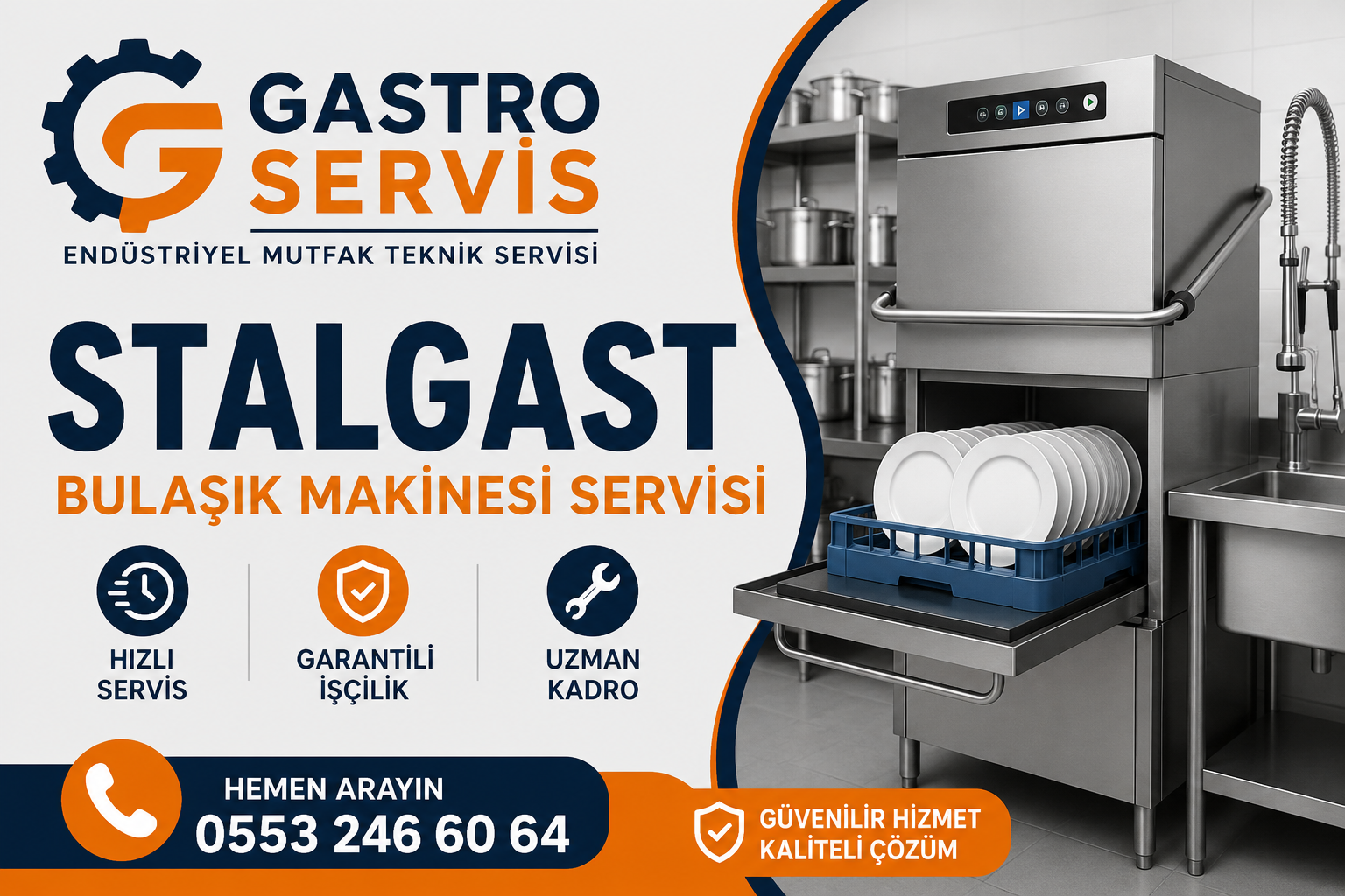 Stalgast Bulaşık Makinesi Servisi - 0553 246 60 64