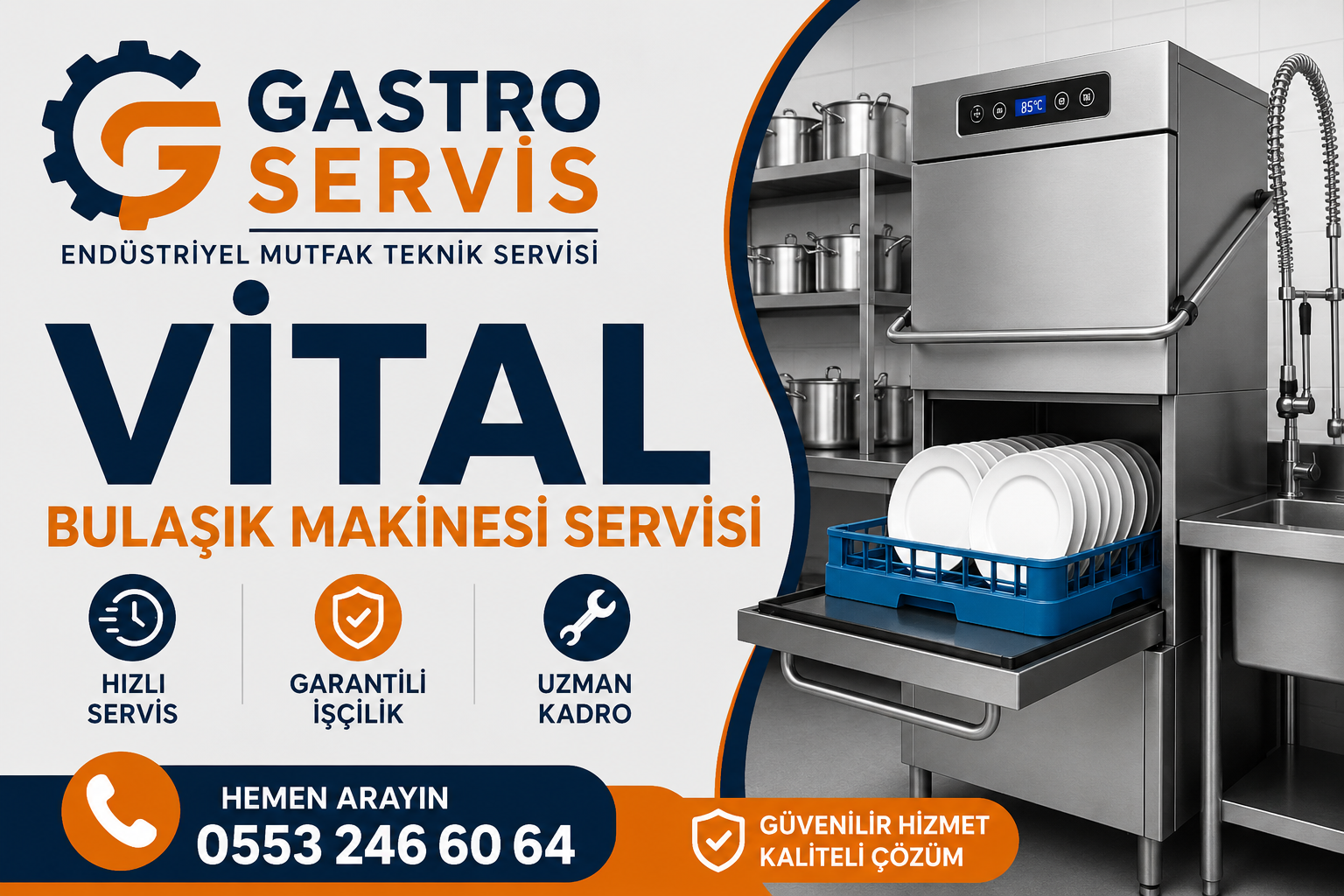 Vital Bulaşık Makinesi Servisi - 0553 246 60 64
